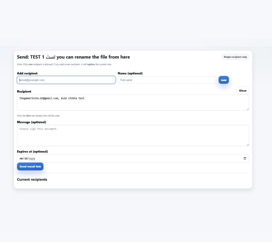 Signer App screenshot 10
