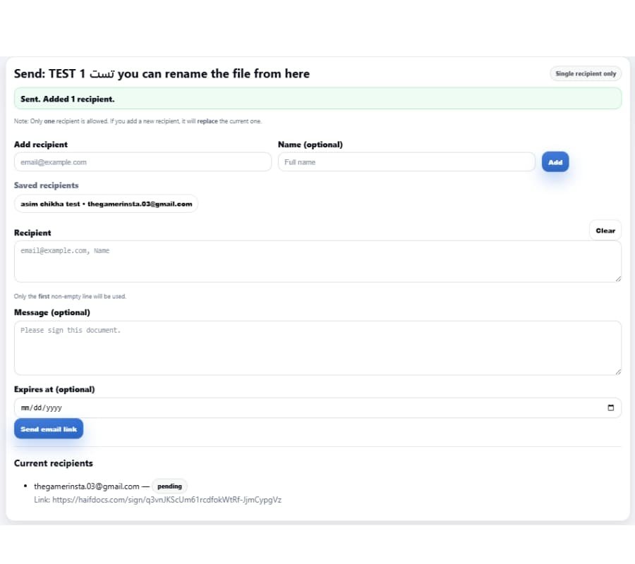 Signer App screenshot 11
