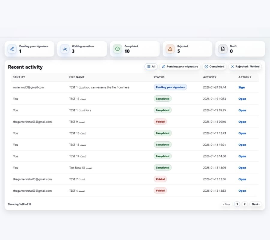 Signer App screenshot 13