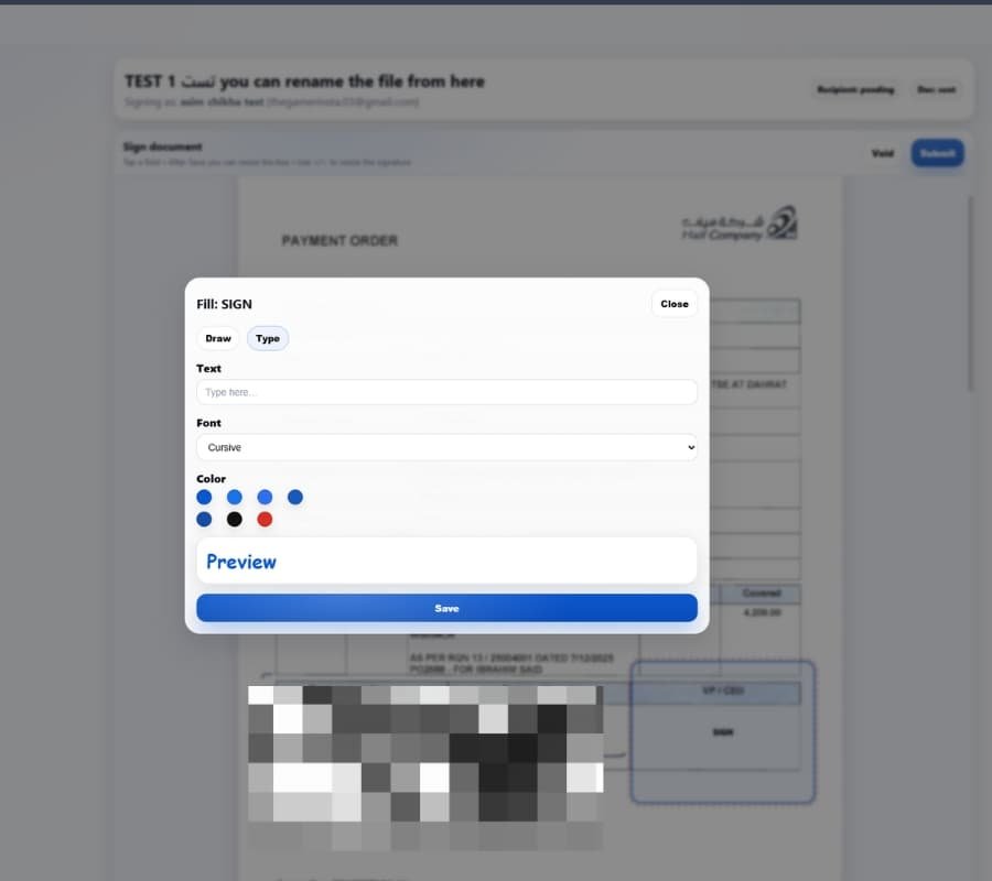 Signer App screenshot 15