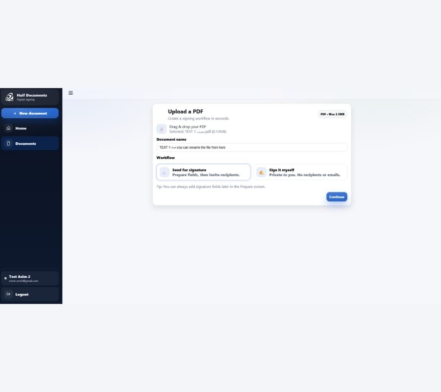Signer App screenshot 7
