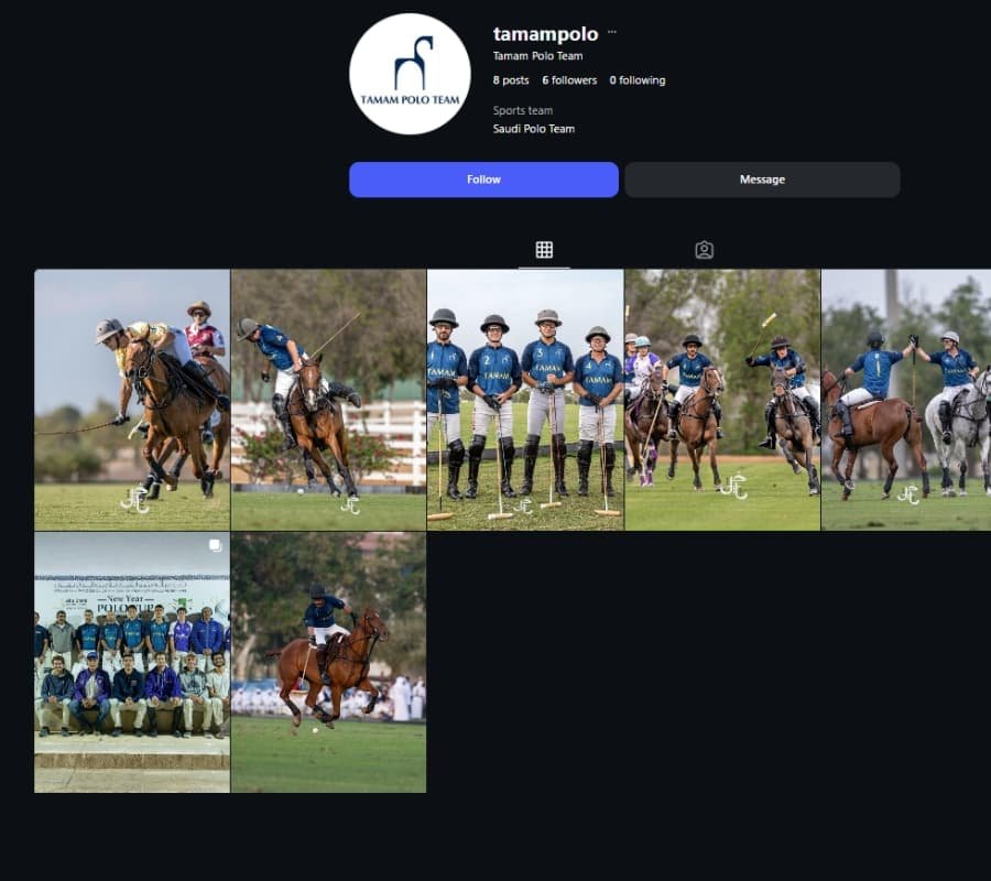 Tamam Polo Team Instagram